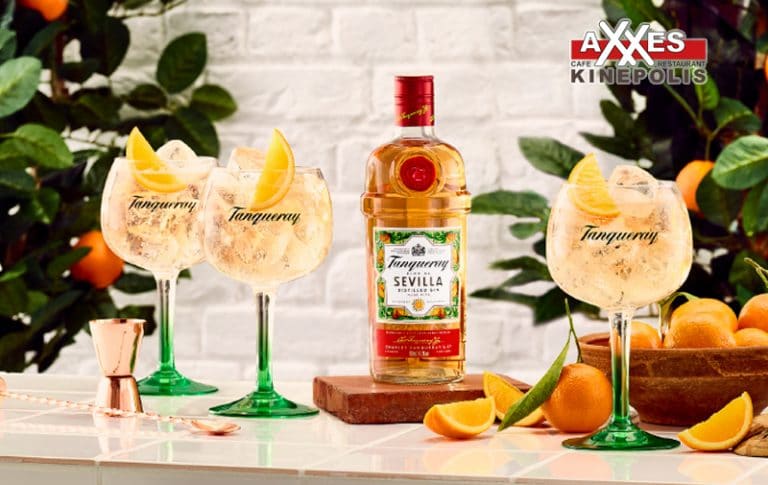 AXXES - cafe - restaurant - kaart - dranken - gin & tonic